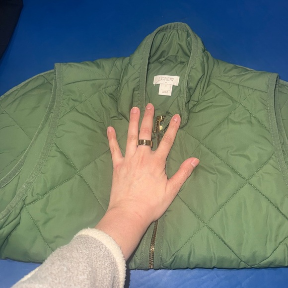 J. Crew Jackets & Blazers - J.Crew Green Vest